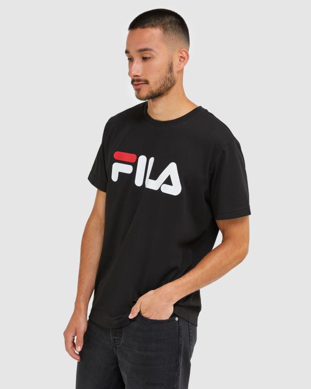 FILA kvinner fila svart klassisk unisex t-skjorte HHL842434 svart