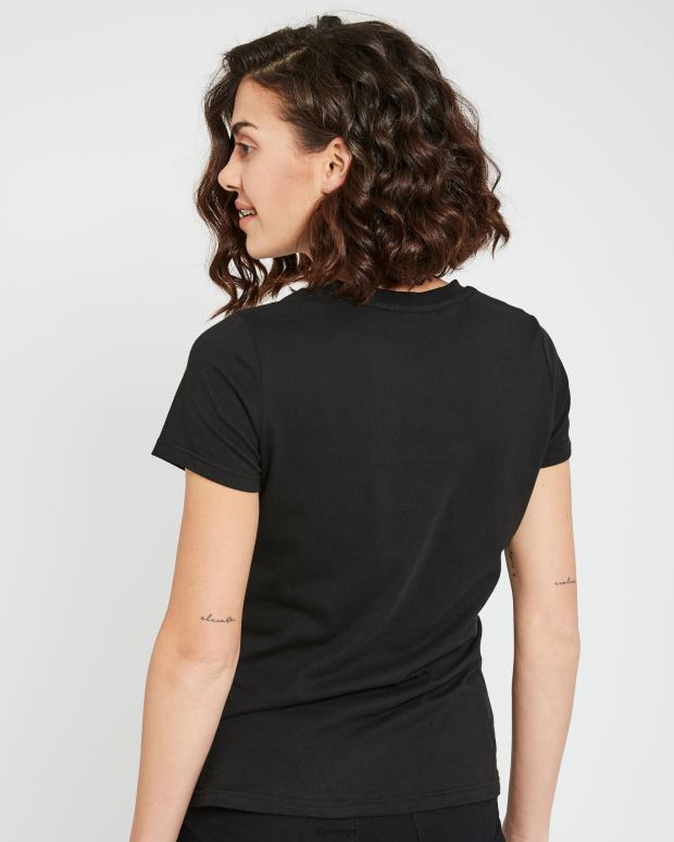 FILA kvinner fila svart volara-t-skjorte for kvinner HHL842950 svart