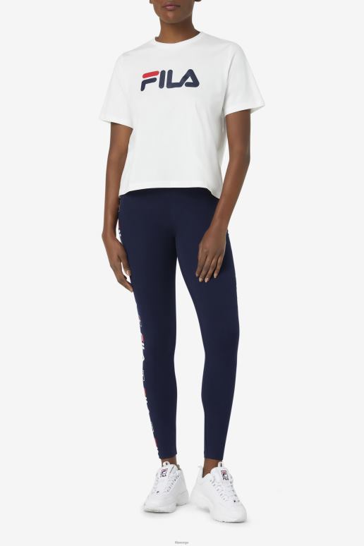 FILA kvinner fila white miss eagle t-skjorte HHL841408 hvit