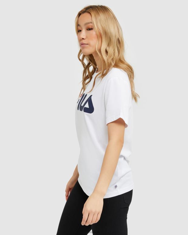 FILA kvinner hvit klassisk unisex t-skjorte fila HHL842436 hvit