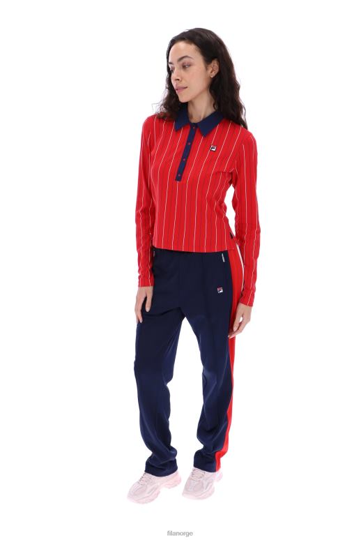 FILA kvinner jada langermet bb1 polo topp fila HHL843422