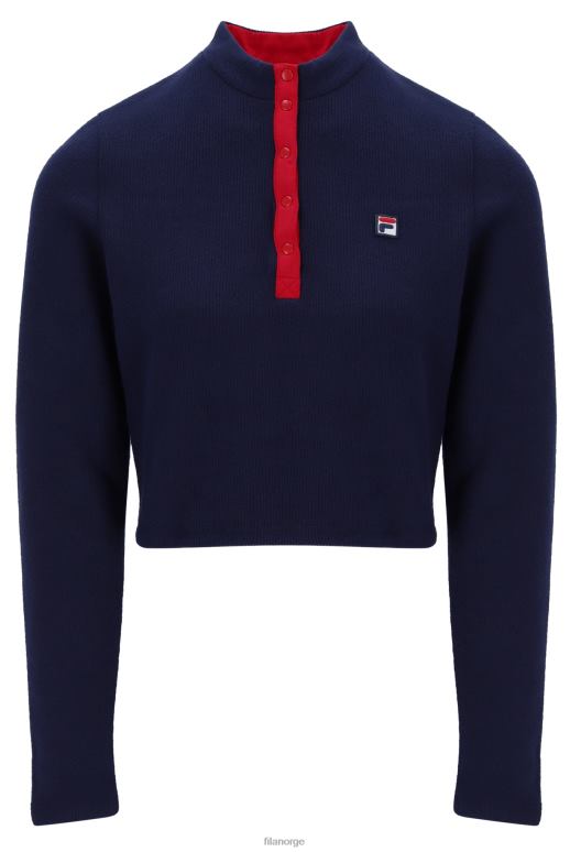 FILA kvinner josie høyhalset ribbetopp fila HHL843434