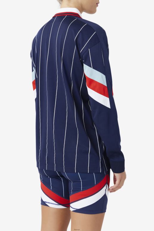 FILA kvinner marine/hvit/rød fila zorra keepertrøye HHL841377 marine/hvit/rød