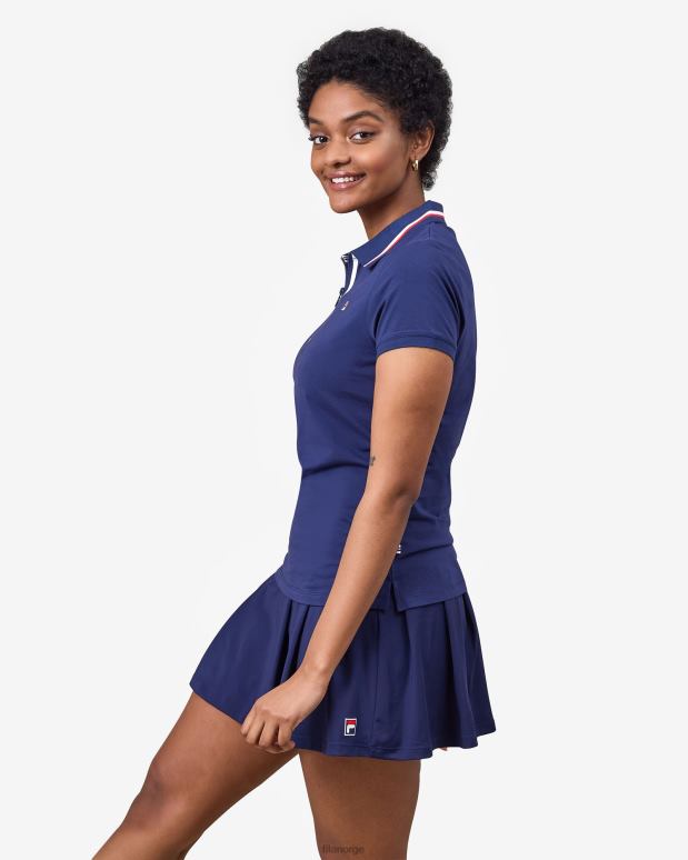 FILA kvinner monica polo ny marine fila HHL842921 ny marine