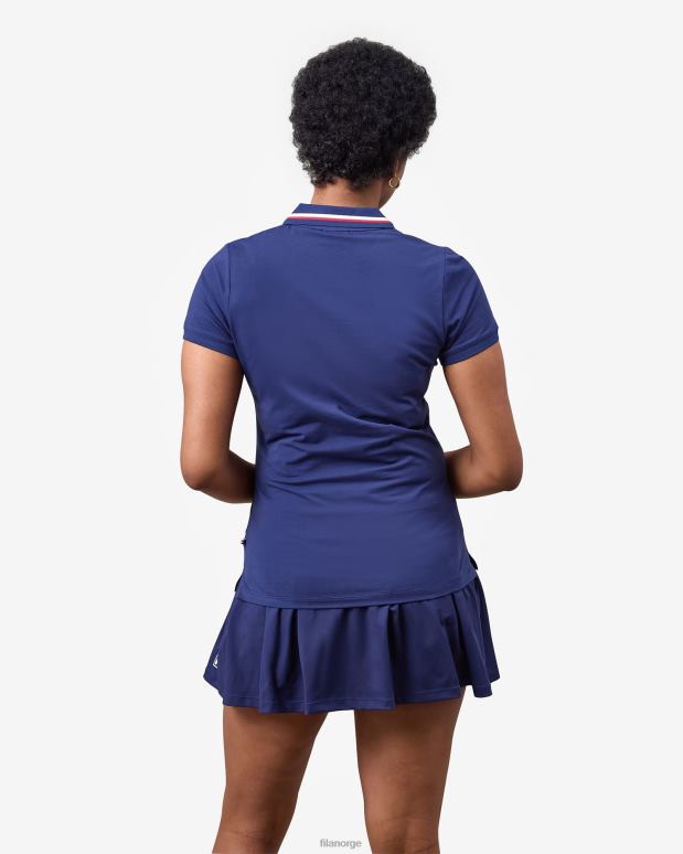 FILA kvinner monica polo ny marine fila HHL842921 ny marine