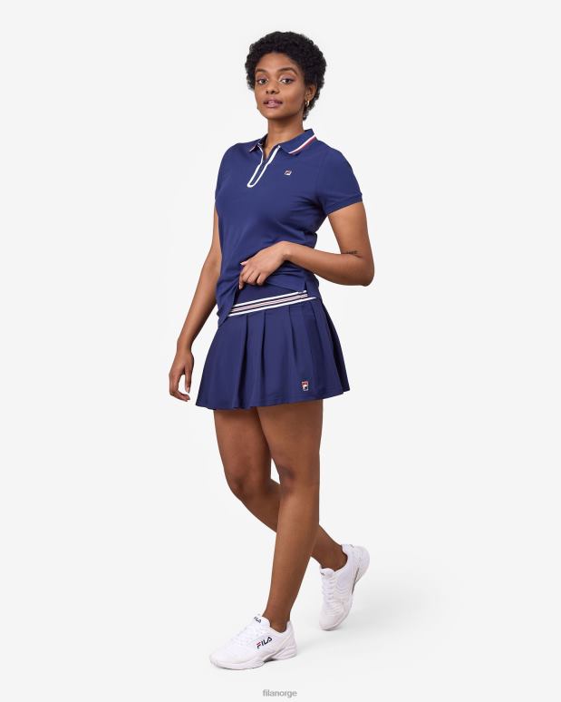 FILA kvinner monica polo ny marine fila HHL842921 ny marine