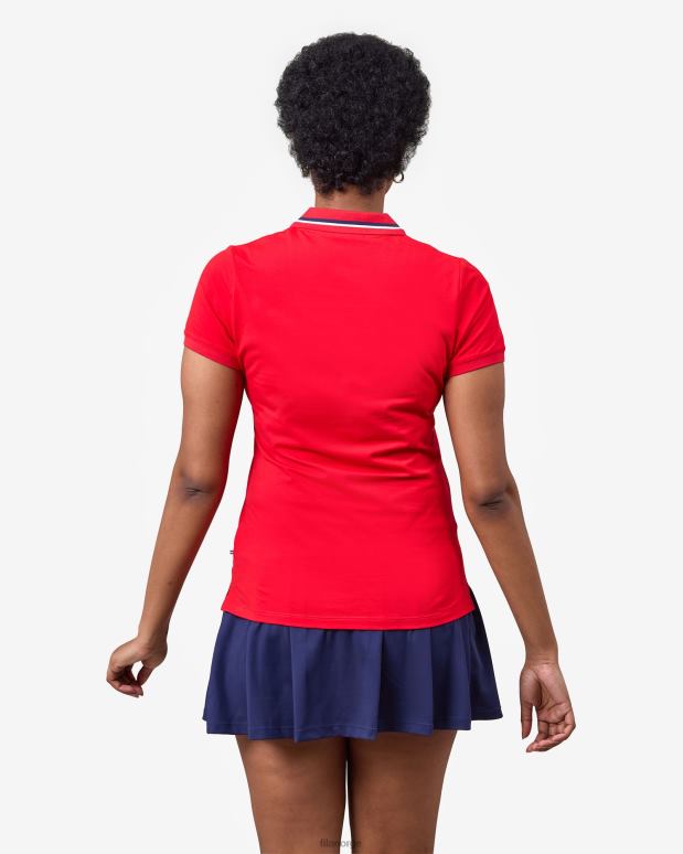 FILA kvinner monica polo rød fila HHL842927 rød