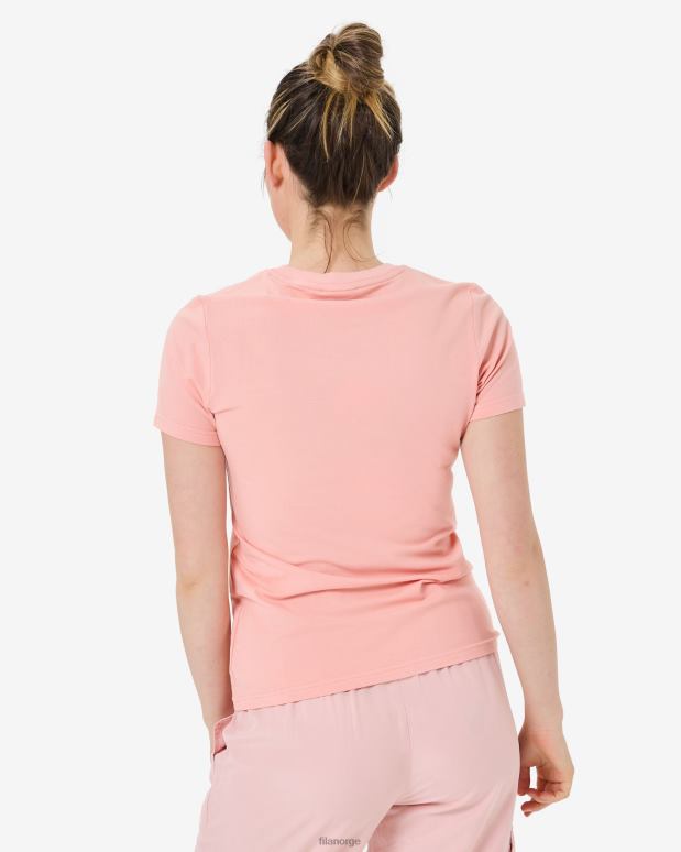 FILA kvinner myk rose fila yuna t-skjorte HHL842937 myk rose