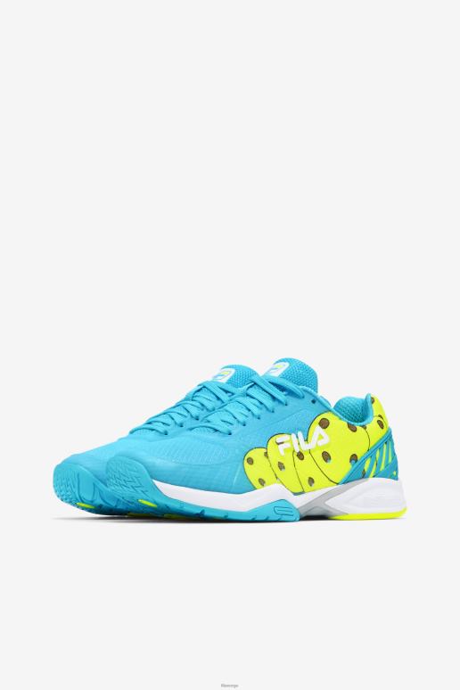 FILA kvinner blåfisk/hvit/gul fila volleysone for kvinner HHL842049 blåfisk/hvit/gul