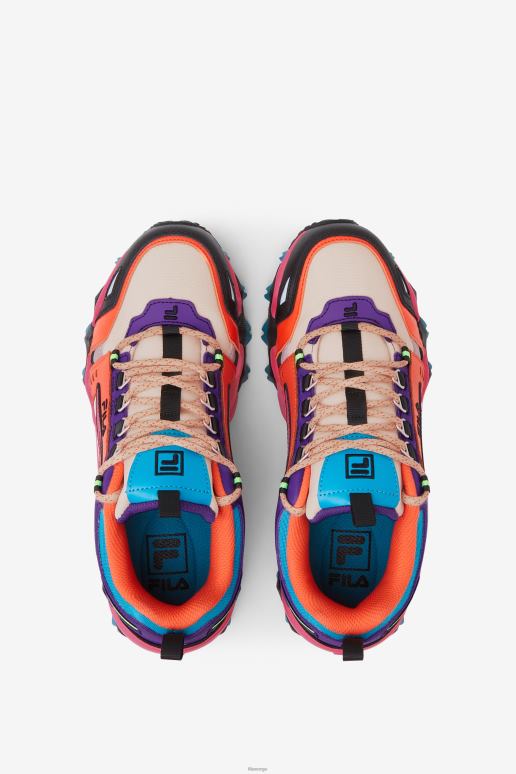 FILA kvinner dame oakmont tr fila ecru/camellia rose/lilla HHL841322 ecru/camellia rose/lilla