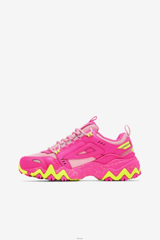 FILA kvinner dame oakmont tr rosa/mandelblomst/gul fila HHL841241 rosa/mandelblomst/gul