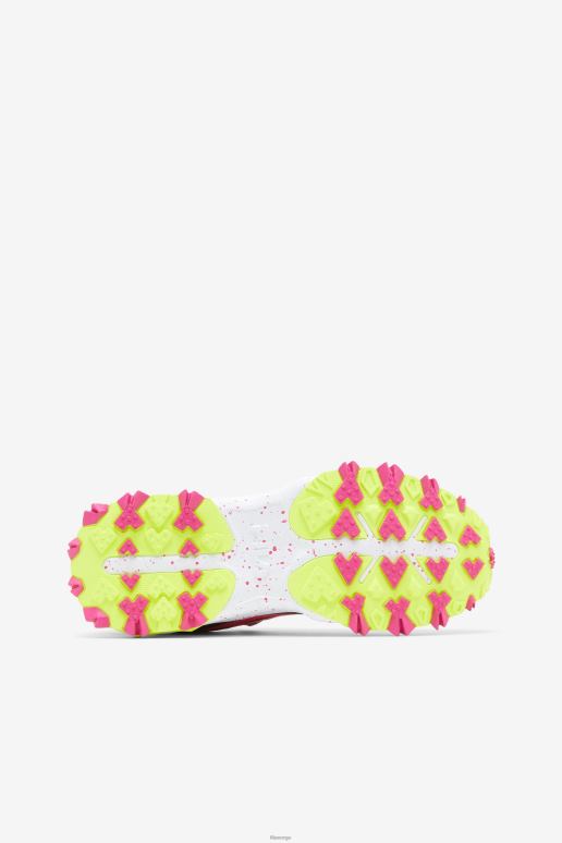 FILA kvinner dame oakmont tr svart/diva rosa/gul fila HHL841211 svart/divarosa/gul