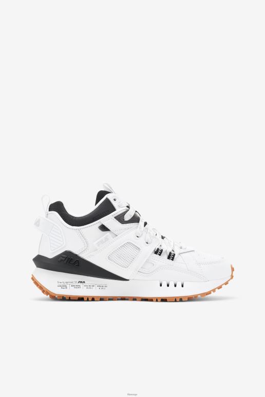 FILA kvinner damespektra fila hvit/breegrå/sort HHL841220 hvit/breegrå/sort