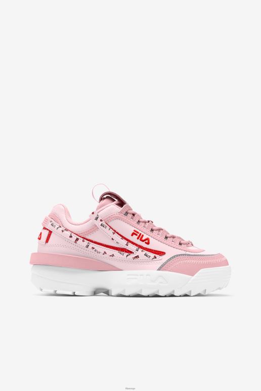 FILA kvinner fila coral blush/rosa/hvit kvinners disruptor 2 exp HHL841174 korallblush/rosa/hvit