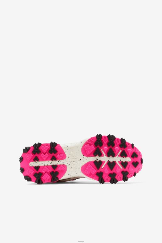 FILA kvinner fila dame oakmont tr rød/rosa glød/svart HHL841213 rød/rosa glød/svart