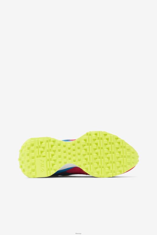 FILA kvinner fila diva rosa/mykonos blå/gul dame renno n-generasjon HHL841312 diva rosa/mykonos blå/gul