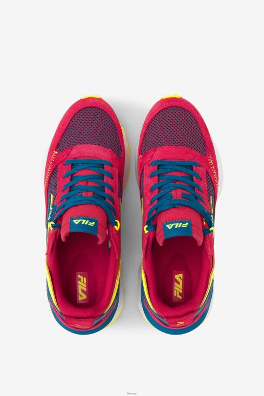FILA kvinner fila diva rosa/mykonos blå/gul dame renno n-generasjon HHL841312 diva rosa/mykonos blå/gul