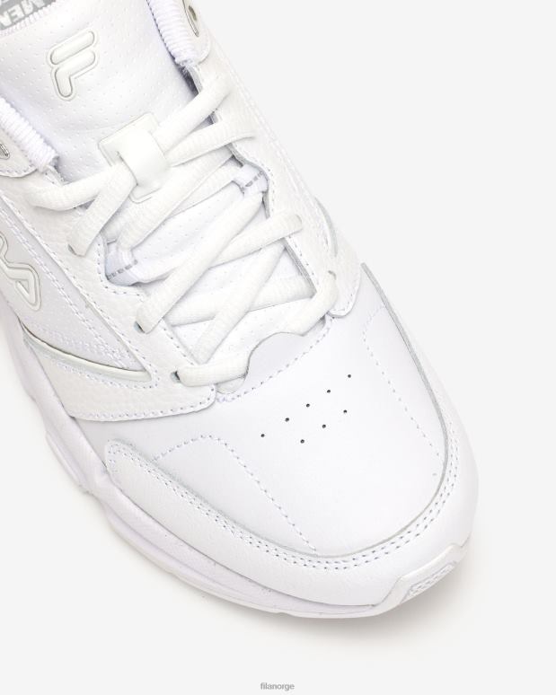 FILA kvinner fila hvit/sølv dameminne decimus 8 HHL843022 hvit/sølv