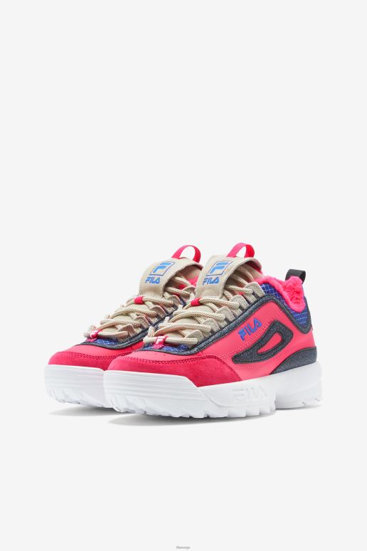 FILA kvinner fila kvinners disruptor 2 premium sparkling/sort/seedpearl HHL841339 glitrende/svart/frøperle