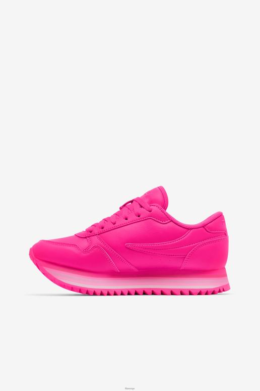 FILA kvinner fila kvinners orbit stripe rosa glo/rosa HHL841297 rosa glo/rosa