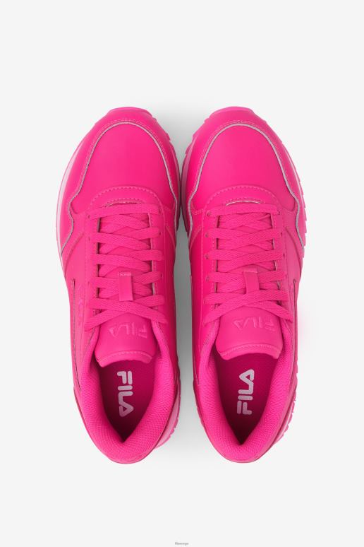 FILA kvinner fila kvinners orbit stripe rosa glo/rosa HHL841297 rosa glo/rosa