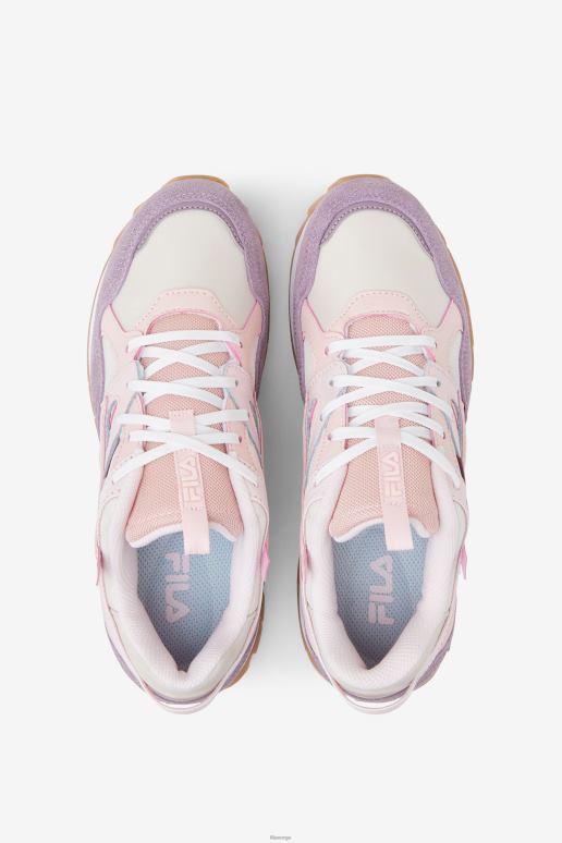 FILA kvinner fila kvinners sandenal orbit eggnog/rosa/fersken pisk HHL841267 eggedosis/rosa/ferskenpisk