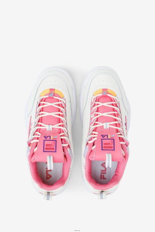 FILA kvinner gardenia/blå/bubblegum fila kvinners disruptor 2 premium HHL841233 gardenia/blå/bubblegum