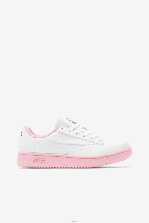 FILA kvinner hvit/korall blush/svart dame original tennis lux x barneys fila HHL841314 hvit/korall blush/svart