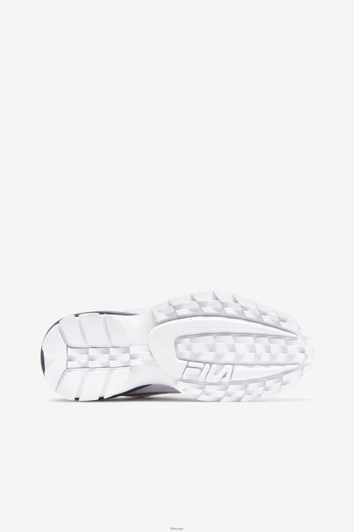 FILA kvinner hvit/rød/marine disruptor for kvinner 2 exp fila HHL841170 hvit/rød/marine