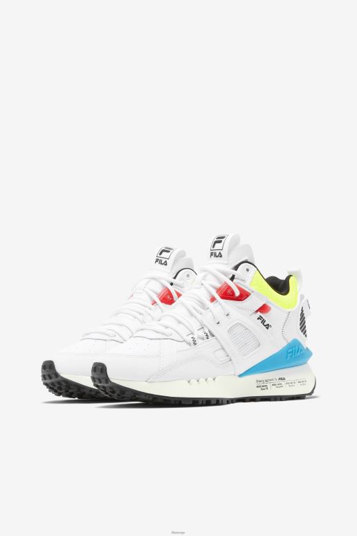FILA kvinner hvit/svart/rød fila damespektra HHL841209 hvit/svart/rød