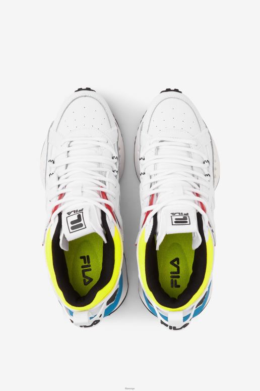 FILA kvinner hvit/svart/rød fila damespektra HHL841209 hvit/svart/rød