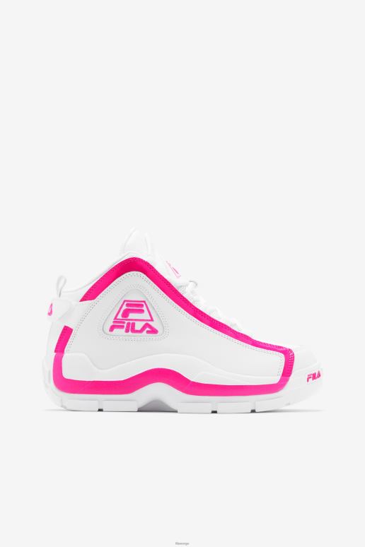 FILA kvinner kvinner grant hill 2 fila hvit/rosa glo HHL841184 hvit/rosa glo