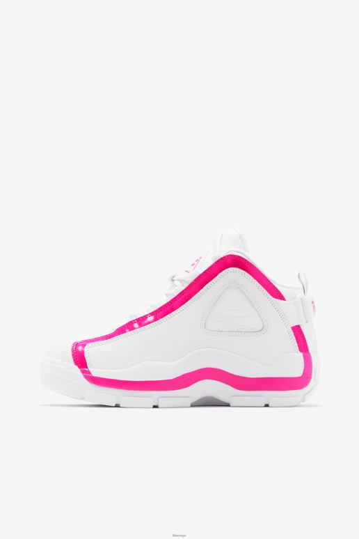 FILA kvinner kvinner grant hill 2 fila hvit/rosa glo HHL841184 hvit/rosa glo