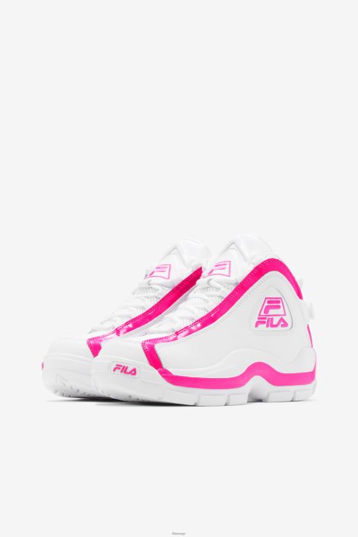 FILA kvinner kvinner grant hill 2 fila hvit/rosa glo HHL841184 hvit/rosa glo