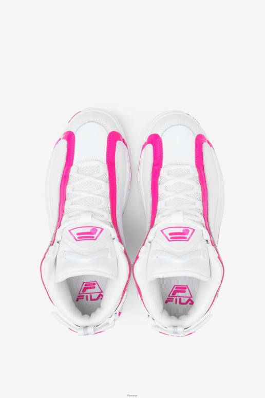 FILA kvinner kvinner grant hill 2 fila hvit/rosa glo HHL841184 hvit/rosa glo