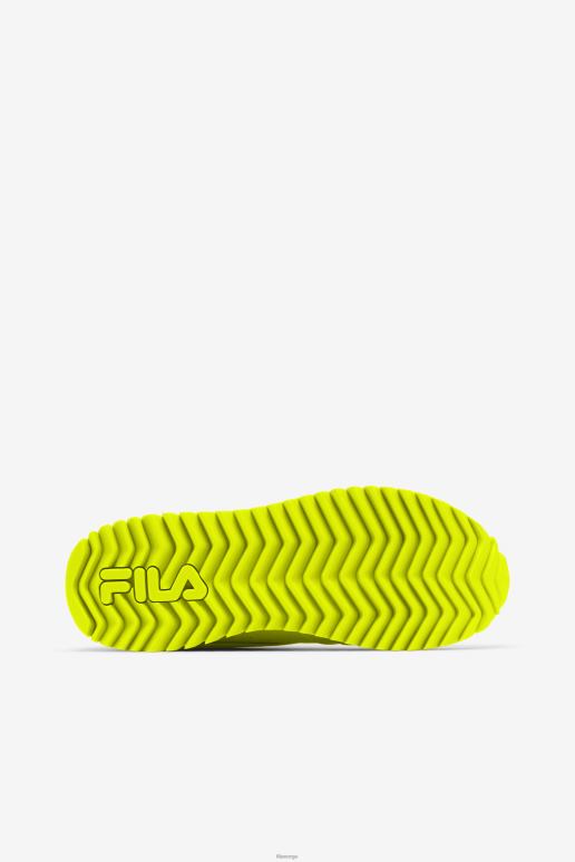 FILA kvinner kvinners banestripe fila gul/svart/briljant hvit HHL841298 gul/svart/briljant hvit