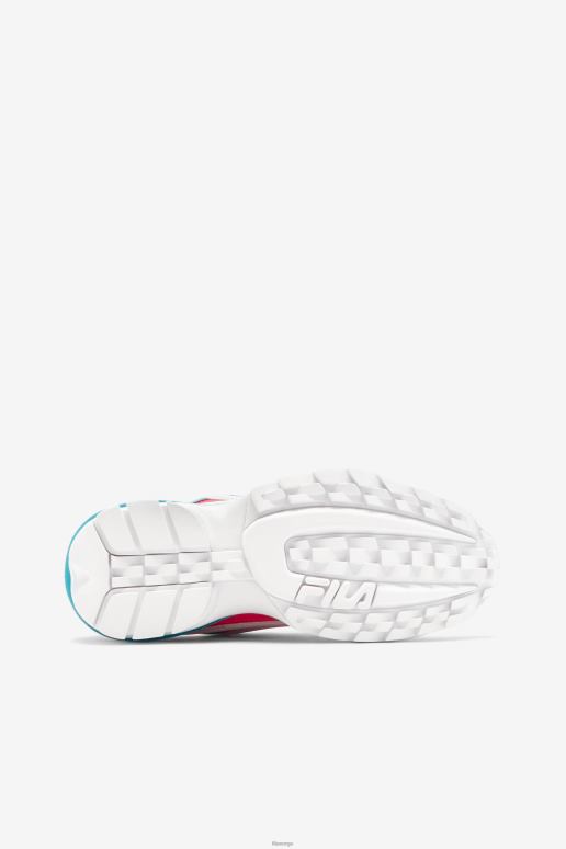 FILA kvinner kvinners disruptor 2 exp fila hvit/diva rosa/blå HHL841172 hvit/diva rosa/blå