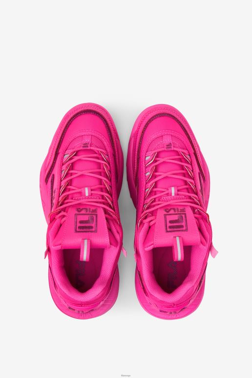 FILA kvinner kvinners disruptor 2 exp fila rosa glo/festival fuchsia HHL841178 rosa glo/festivalfuchsia