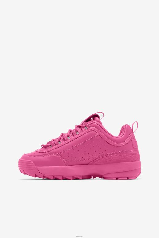 FILA kvinner kvinners disruptor 2 premium fuchsia rose fila HHL841145 fuchsia rose