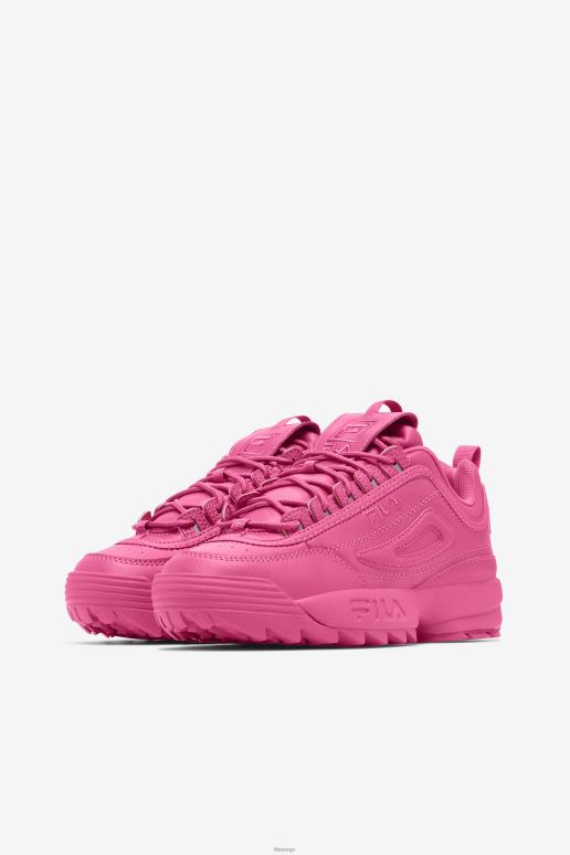 FILA kvinner kvinners disruptor 2 premium fuchsia rose fila HHL841145 fuchsia rose