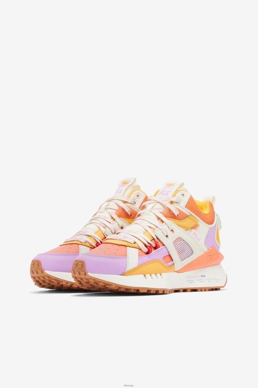 FILA kvinner kvinners spektra oransje/krokusblad/gardenia fila HHL841217 appelsin/krokusblad/gardenia
