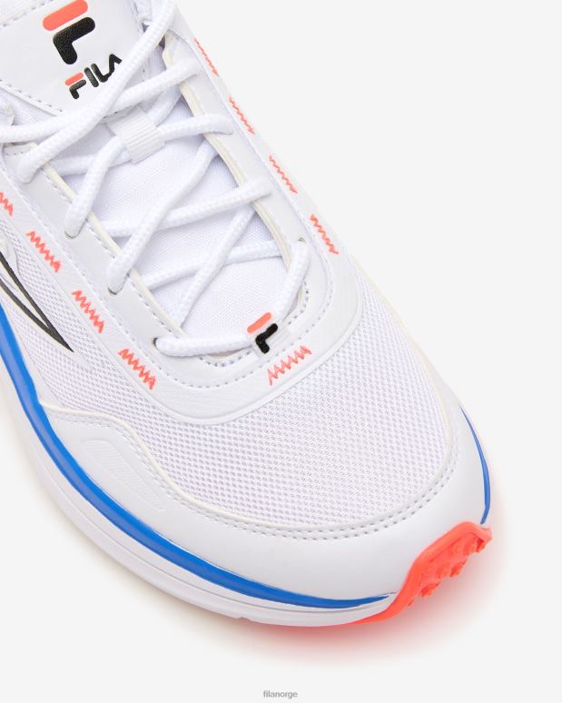 FILA kvinner kvinners zagari hvit/firycoral/nebulblue fila HHL843035 hvit/firycoral/tåkeblå