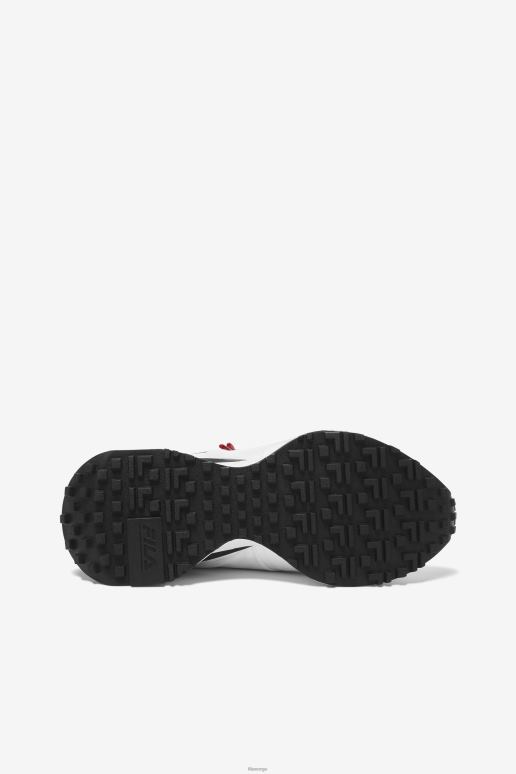 FILA kvinner romløper for kvinner hvit/svart/rød fila HHL841283 hvit/svart/rød