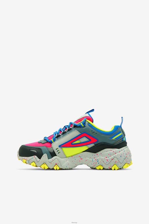 FILA kvinner rosa glo/monument/blå fila dame oakmont tr HHL841215 rosa glo/monument/blått