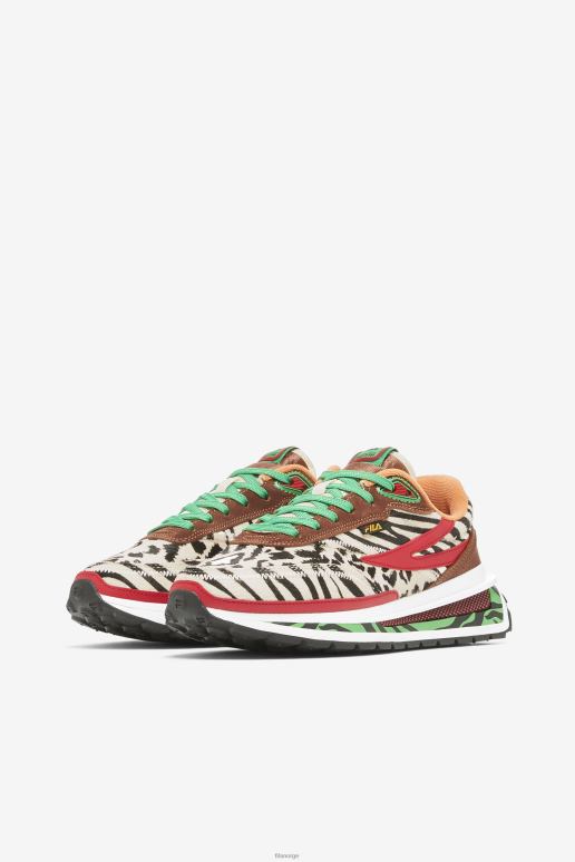 FILA kvinner sequoia/rød/frøperle fila dame renno null dyr HHL841251 sequoia/rød/frøperle