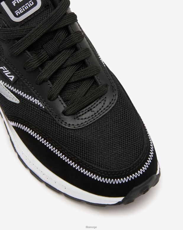 FILA kvinner sort/hvit/svart renno fila for kvinner HHL843012 svart/hvitt/svart
