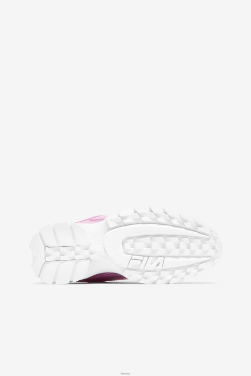 FILA kvinner sukkerspinn/hvit kvinners disruptor 2 premium iriserende slangefila HHL841236 sukkerspinn/hvit