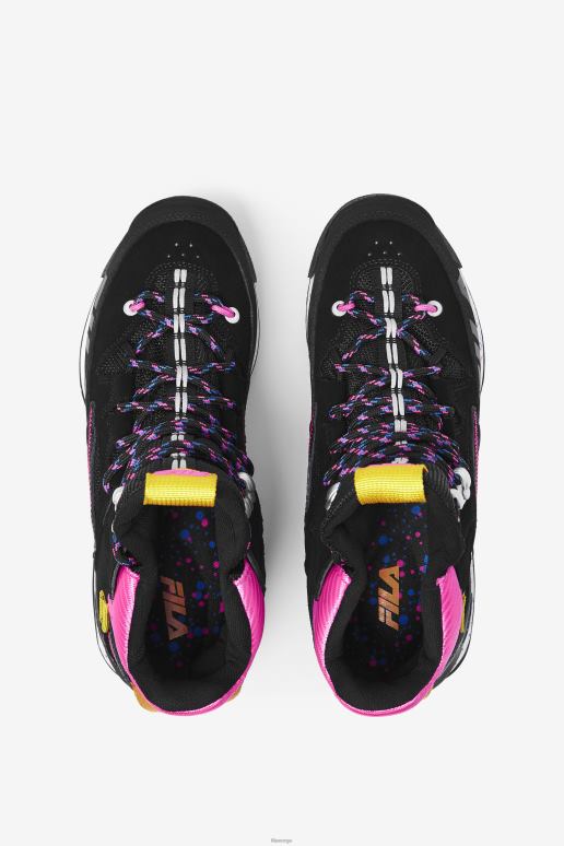 FILA kvinner svart/hvit/blå dame renno multi trekking fila HHL841206 svart/hvitt/blått