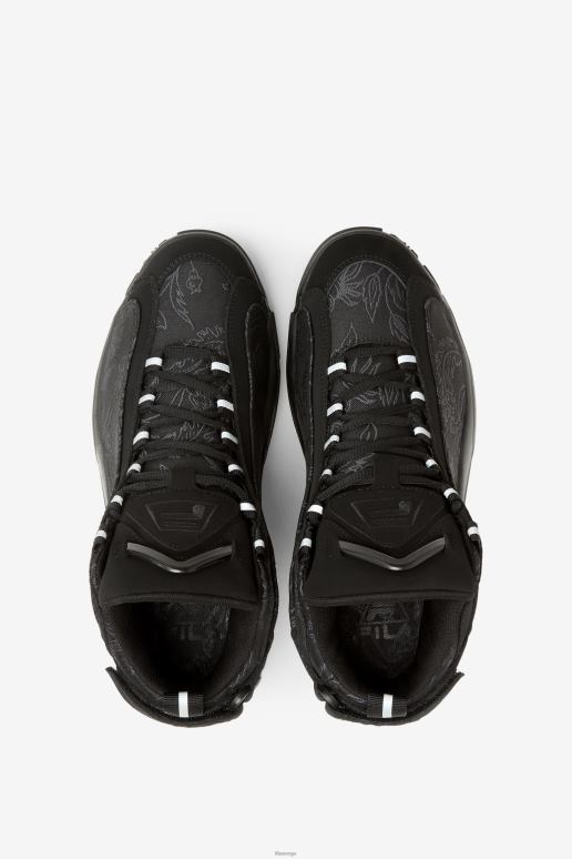 FILA kvinner svarte kvinner Grant Hill 2 floral jacquard fila HHL841266 svart