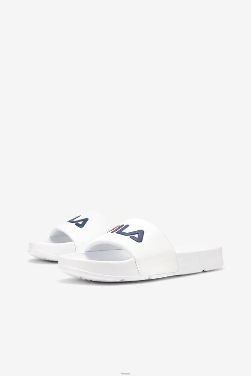 FILA kvinner dame drifter hvit/marine/rød fila HHL841367 hvit/marine/rød